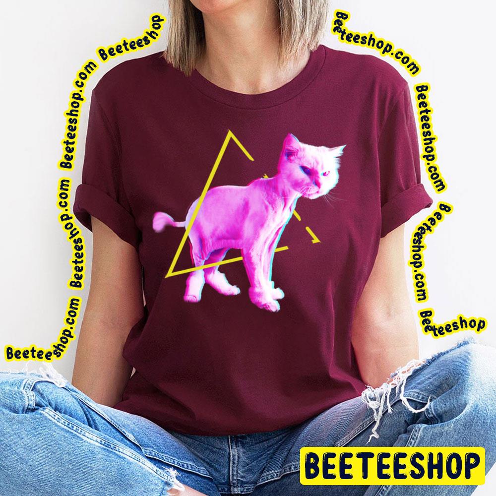 Neon Color Cat Trending Unisex T-Shirt Neon Color Cat Trending Unisex T-Shirt