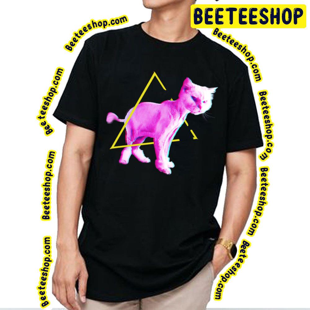 Neon Color Cat Trending Unisex T-Shirt Neon Color Cat Trending Unisex T-Shirt