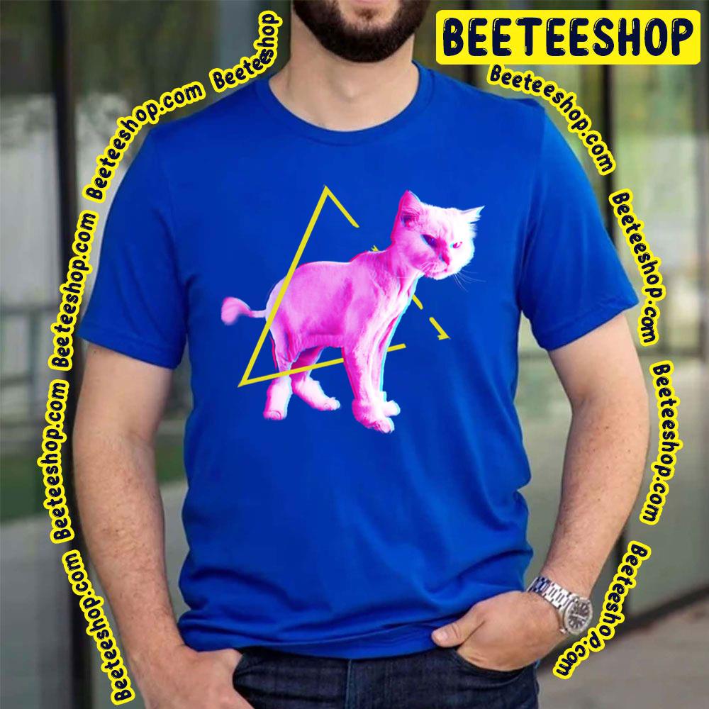 Neon Color Cat Trending Unisex T-Shirt Neon Color Cat Trending Unisex T-Shirt