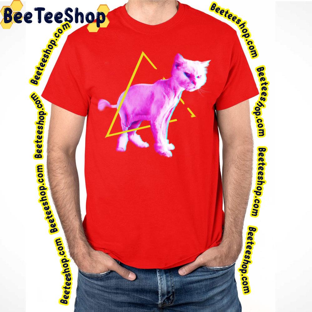 Neon Color Cat Trending Unisex T-Shirt Neon Color Cat Trending Unisex T-Shirt