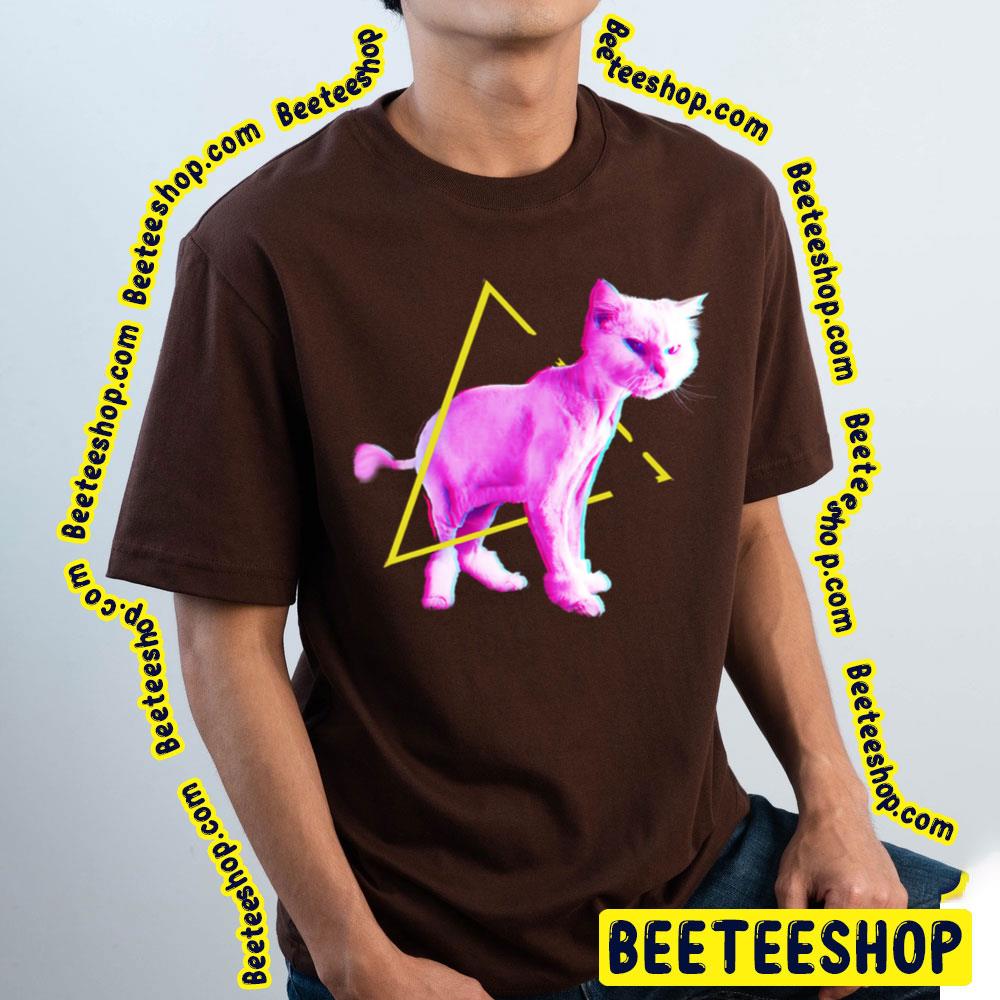 Neon Color Cat Trending Unisex T-Shirt Neon Color Cat Trending Unisex T-Shirt