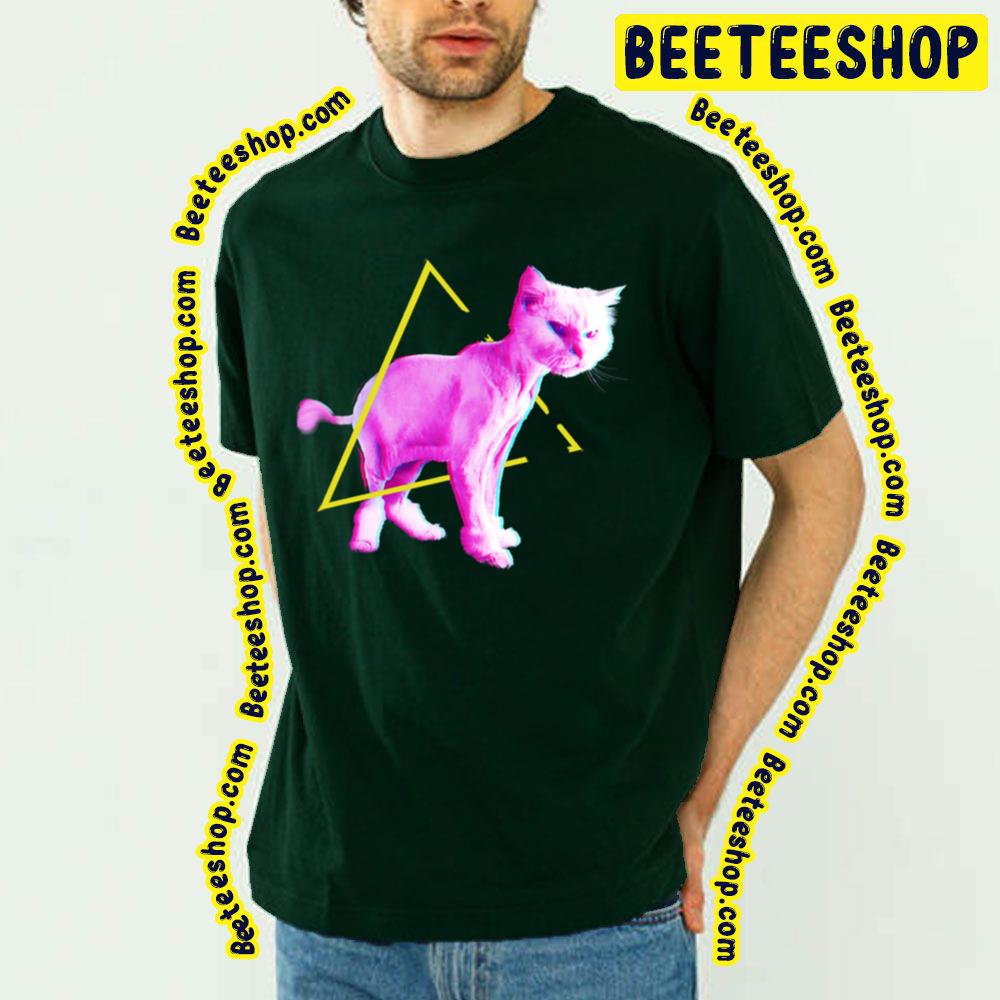 Neon Color Cat Trending Unisex T-Shirt Neon Color Cat Trending Unisex T-Shirt