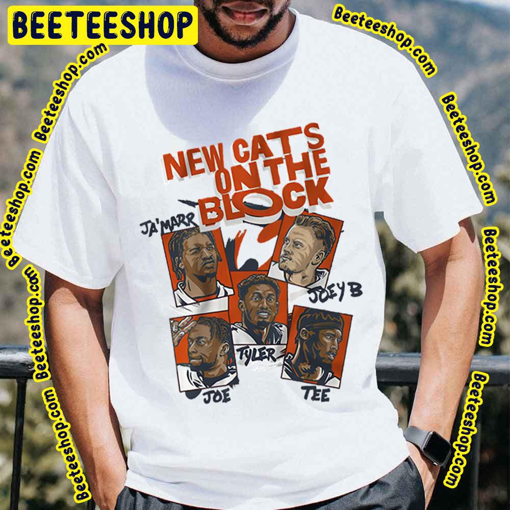 New Cats On The Block Vintage Funny Art Football Trending Unisex T-Shirt New Cats On The Block Vintage Funny Art Football Trending Unisex T-Shirt