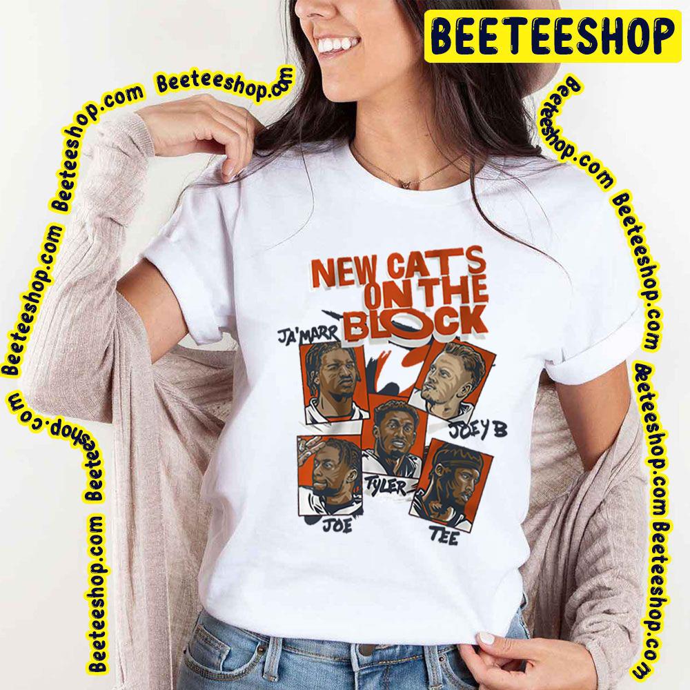 New Cats On The Block Vintage Funny Art Football Trending Unisex T-Shirt New Cats On The Block Vintage Funny Art Football Trending Unisex T-Shirt