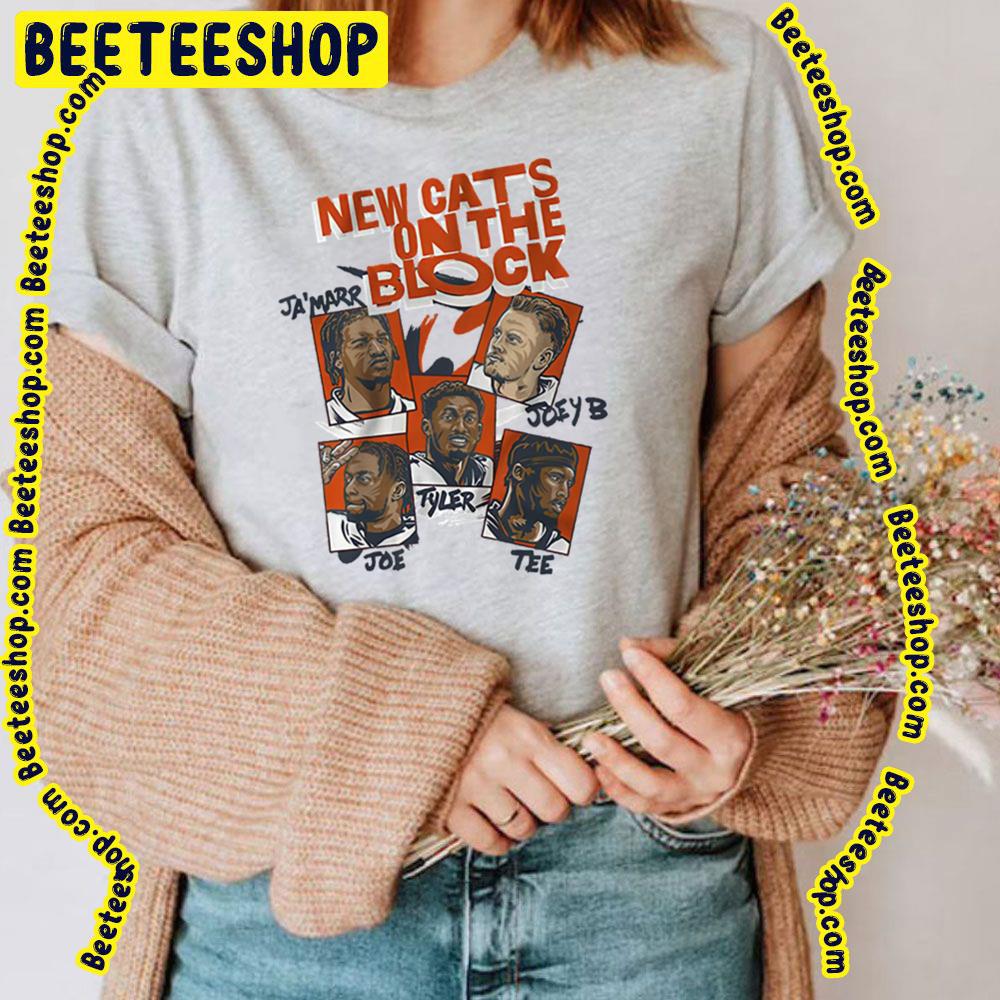 New Cats On The Block Vintage Funny Art Football Trending Unisex T-Shirt New Cats On The Block Vintage Funny Art Football Trending Unisex T-Shirt