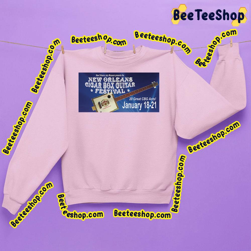 New Orleans Cigar Box Guitar 2023 Trending Unisex Sweatshirt New Orleans Cigar Box Guitar 2023 Trending Unisex Sweatshirt