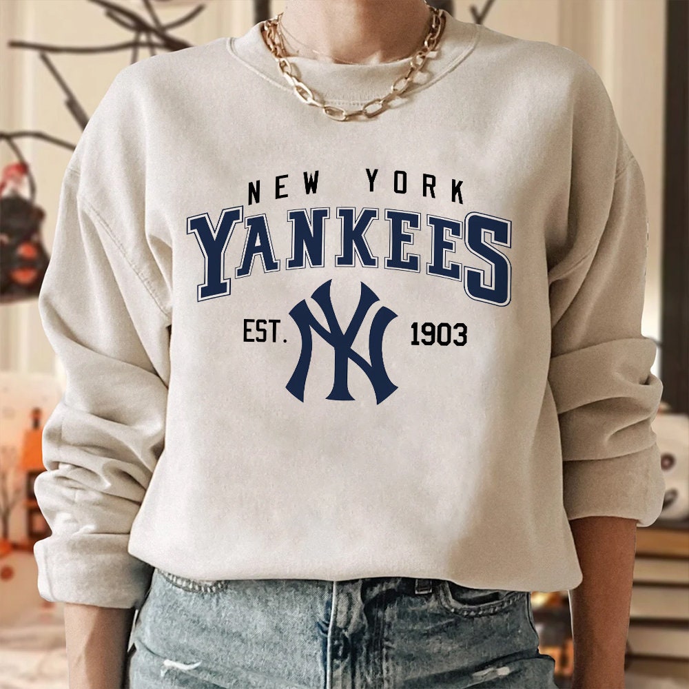 New York Yankees Est 1903 Mlb Vintage Vintage World Series Baseball 2022 Trending Unisex Shirt New York Yankees Est 1903 Mlb Vintage Vintage World Series Baseball 2022 Trending Unisex Shirt