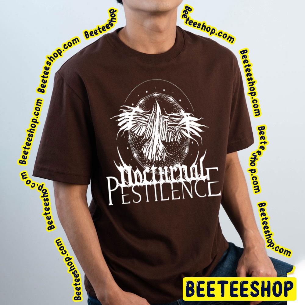 Nocturnal Original Of Pestilence White And Black Art Trending Unisex T-Shirt Nocturnal Original Of Pestilence White And Black Art Trending Unisex T-Shirt
