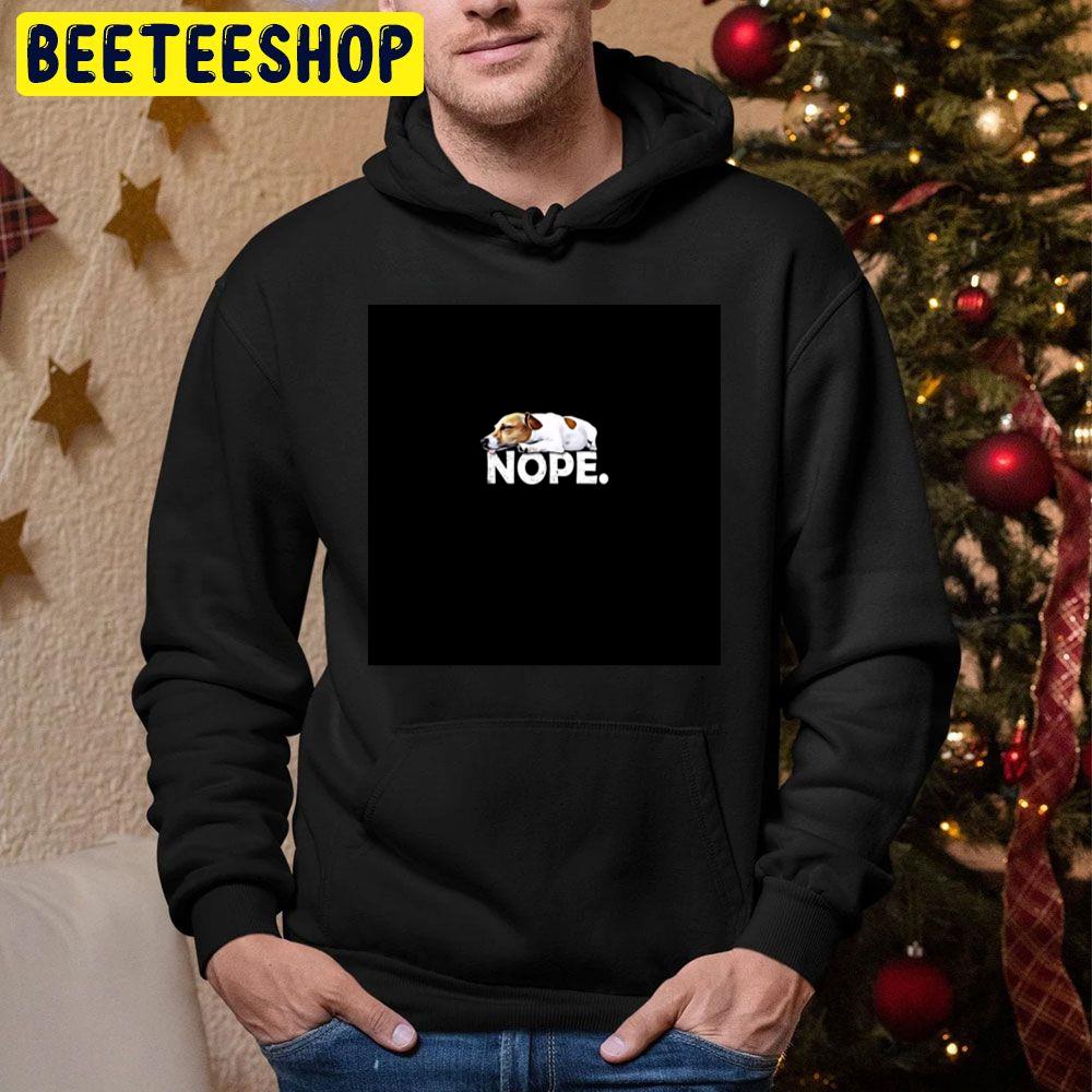 Nope Vintage Retro Art Jack Russell Trending Unisex Hoodie Nope Vintage Retro Art Jack Russell Trending Unisex Hoodie
