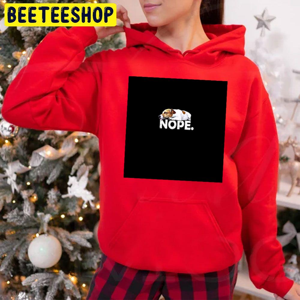 Nope Vintage Retro Art Jack Russell Trending Unisex Hoodie Nope Vintage Retro Art Jack Russell Trending Unisex Hoodie