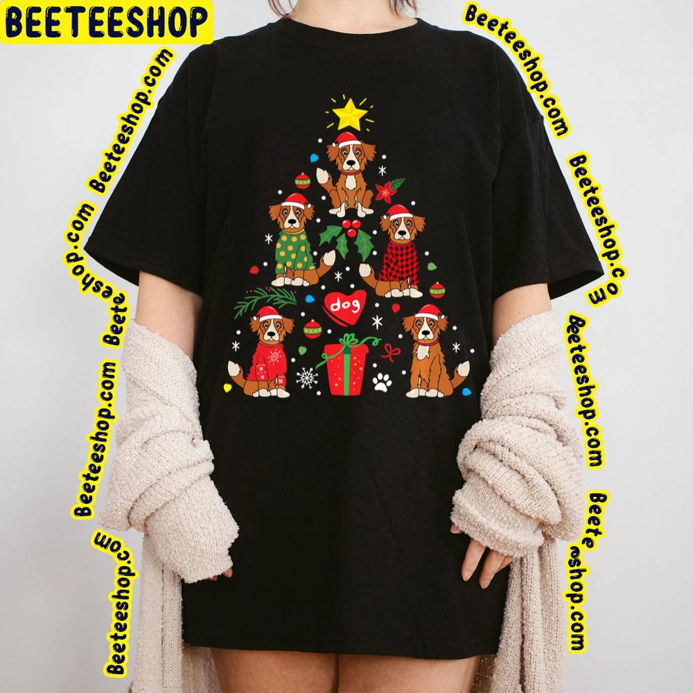 Nova Scotia Duck Tolling Retriever Christmas Dog Cute Trending Unisex Sweatshirt Nova Scotia Duck Tolling Retriever Christmas Dog Cute Trending Unisex Sweatshirt