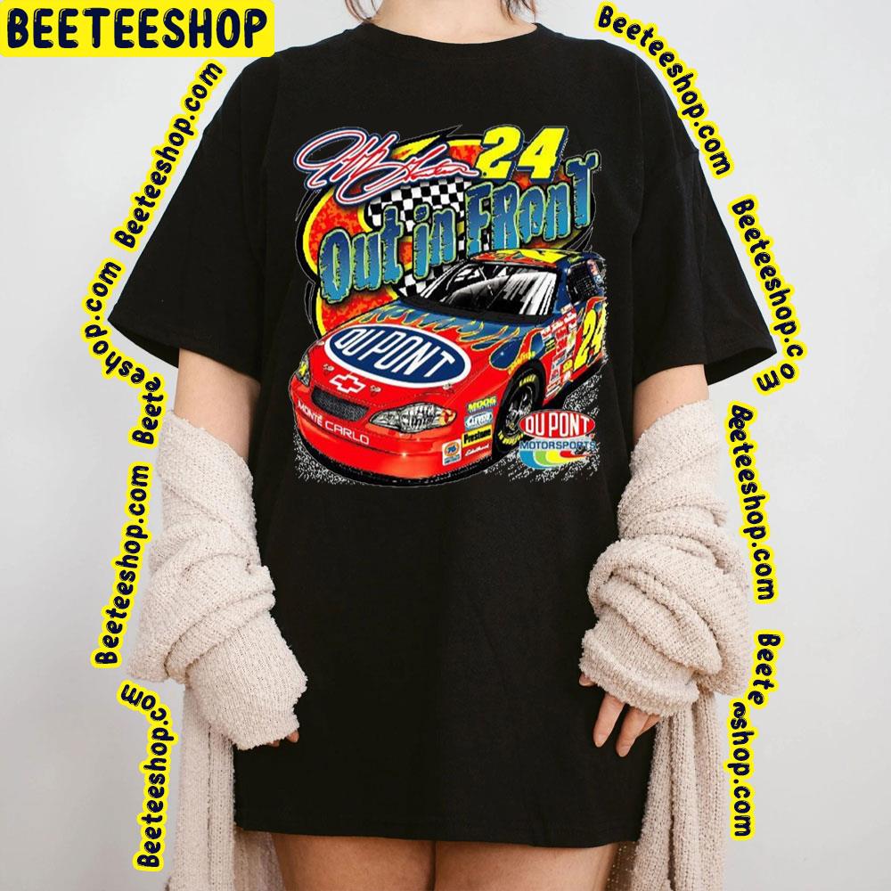 Out In Front Racing Car Poster Vintage Trending Unisex Sweatshirt Out In Front Racing Car Poster Vintage Trending Unisex Sweatshirt