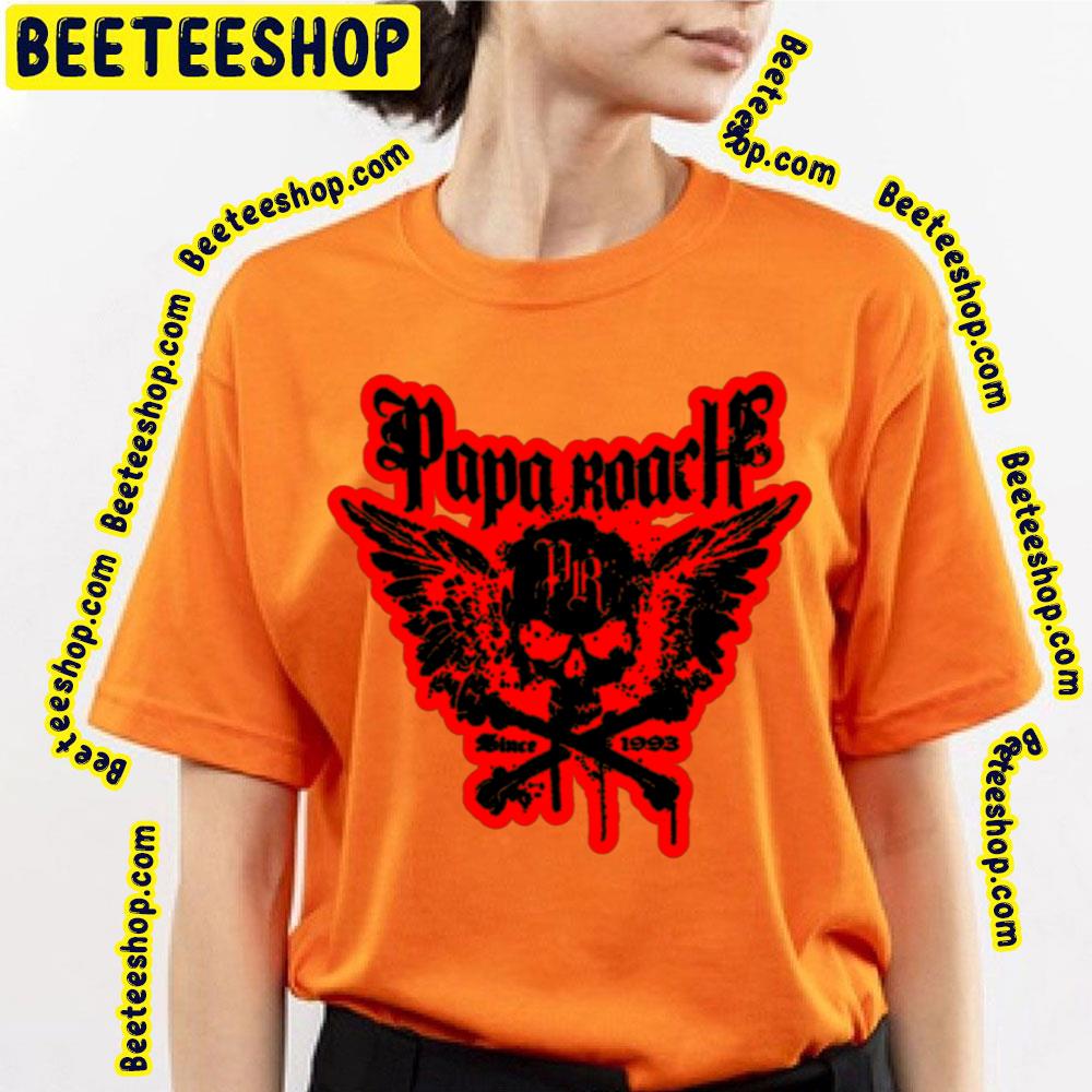 Papa Roach Black And Red Art Trending Unisex T-Shirt Papa Roach Black And Red Art Trending Unisex T-Shirt
