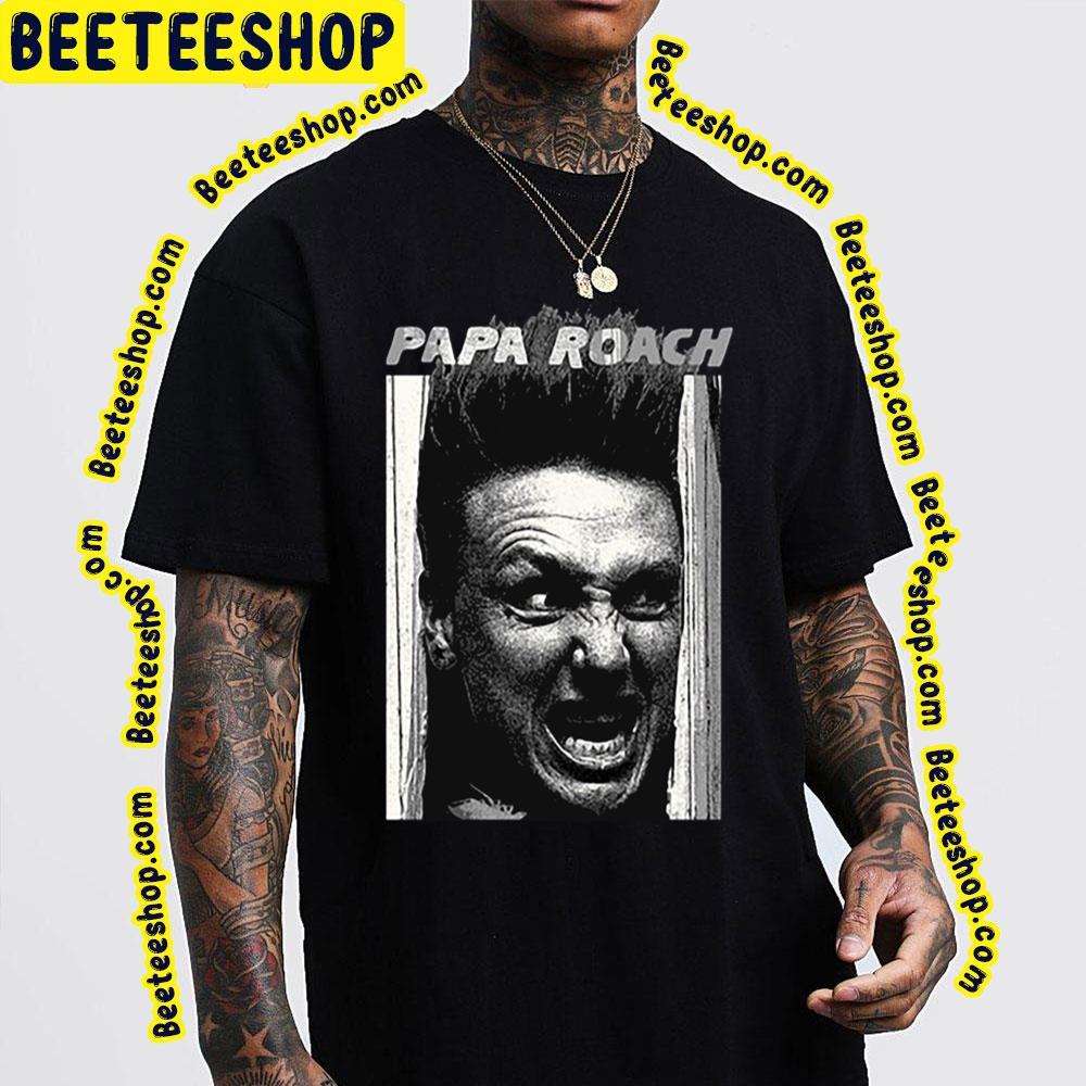 Papa Roach Black And White Art Trending Unisex Sweatshirt Papa Roach Black And White Art Trending Unisex Sweatshirt