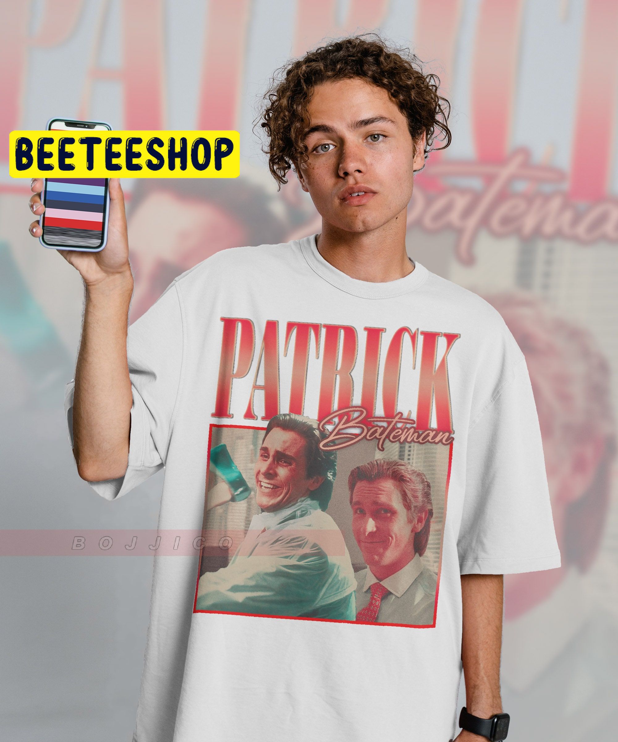 Patrick Bateman Psycho American Horror Paul Allen Retro 90s Trending Unisex Shirt Patrick Bateman Psycho American Horror Paul Allen Retro 90s Trending Unisex Shirt