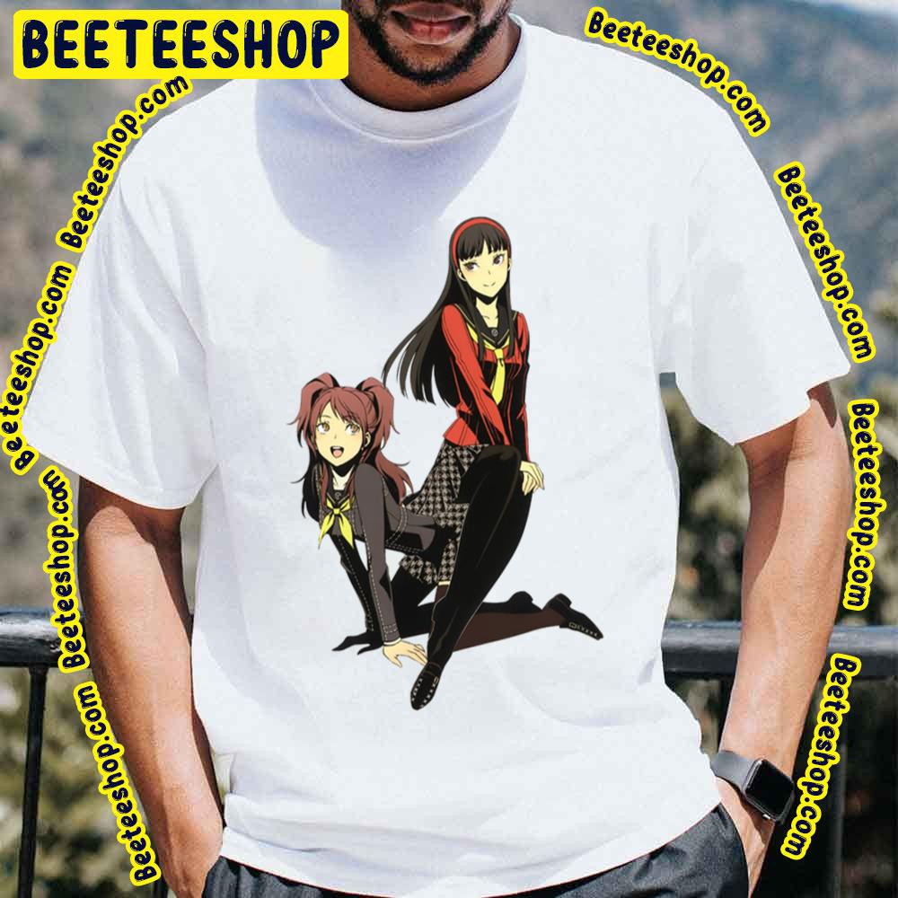 Persona 4 Golden Rise And Yukiko Trending Unisex T-Shirt Persona 4 Golden Rise And Yukiko Trending Unisex T-Shirt