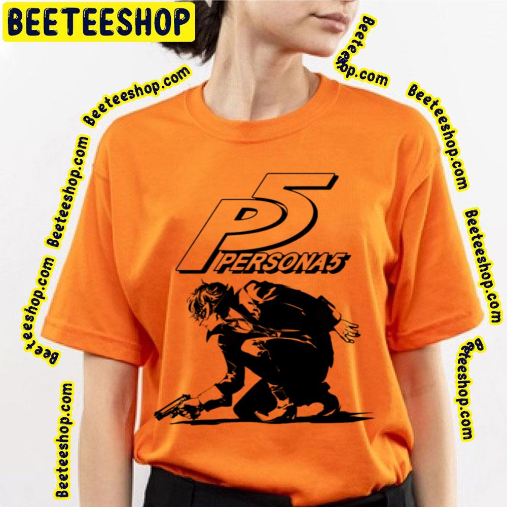 Persona 5 Black And White Trending Unisex T-Shirt Persona 5 Black And White Trending Unisex T-Shirt