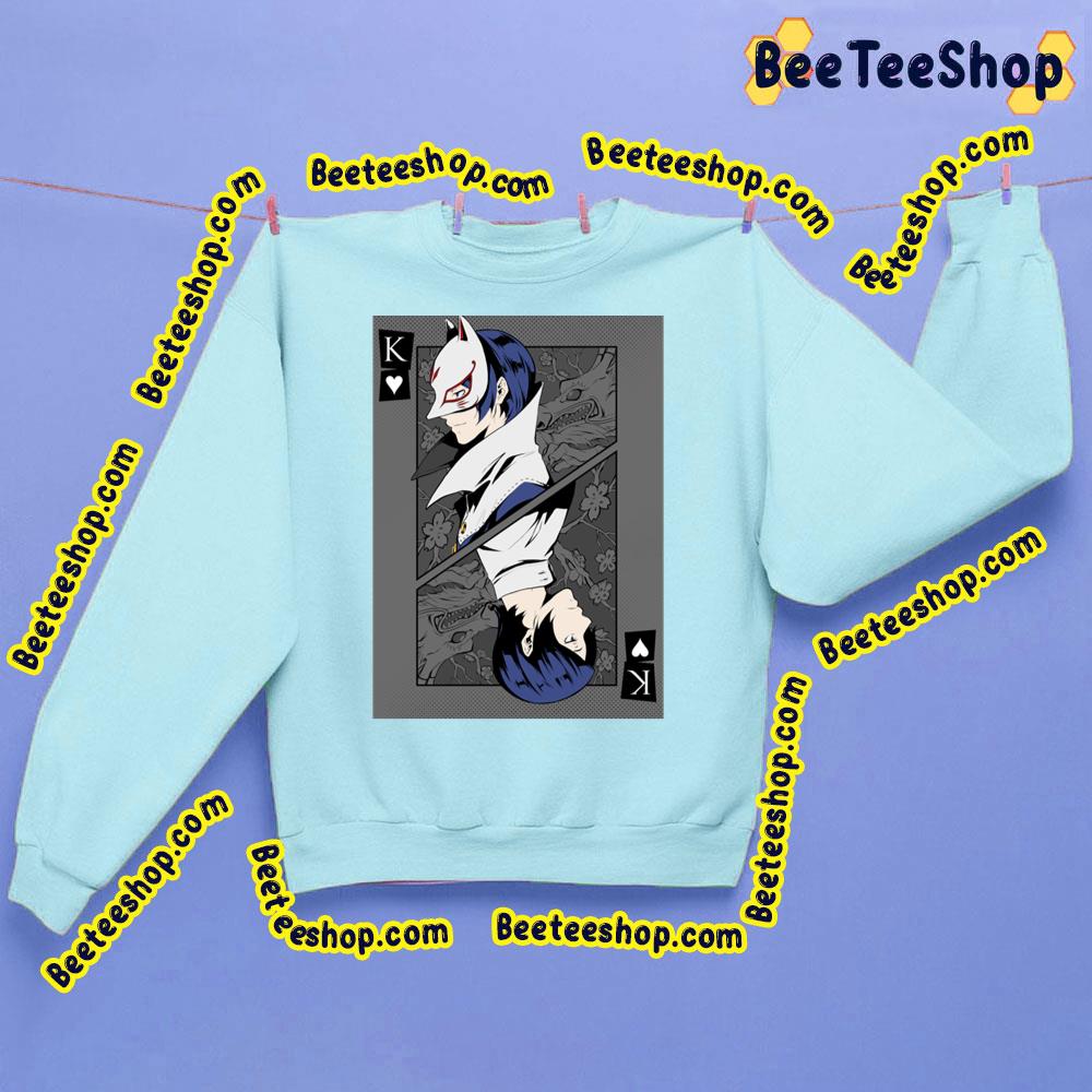 Persona 5 Fox Card Trending Unisex Sweatshirt Persona 5 Fox Card Trending Unisex Sweatshirt