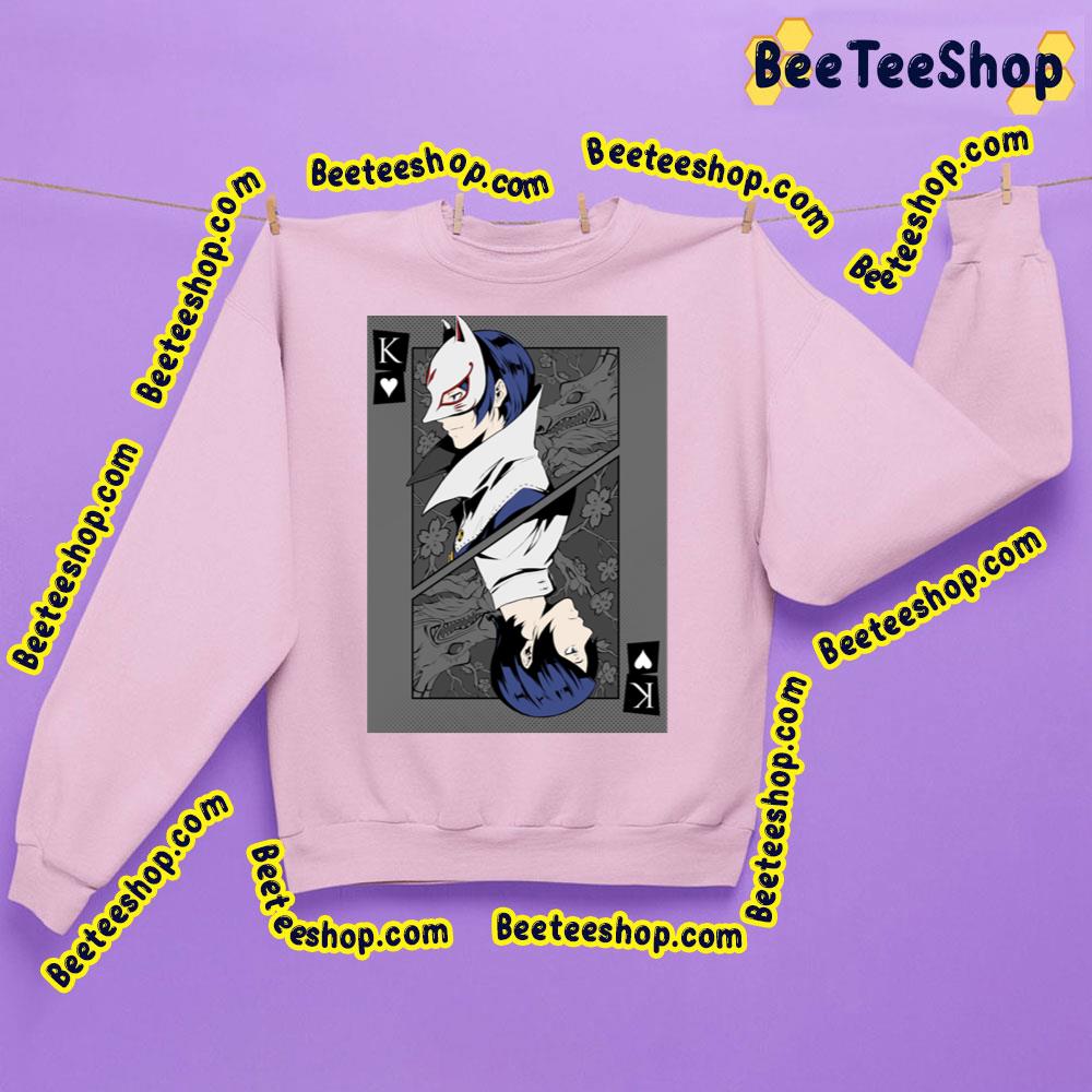 Persona 5 Fox Card Trending Unisex Sweatshirt Persona 5 Fox Card Trending Unisex Sweatshirt