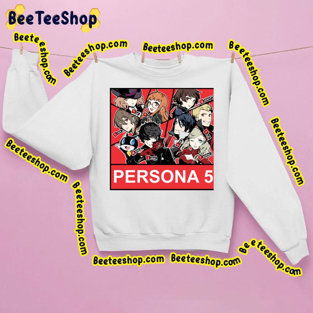 Persona 5 Phantom Thieves Trending Unisex Sweatshirt Persona 5 Phantom Thieves Trending Unisex Sweatshirt