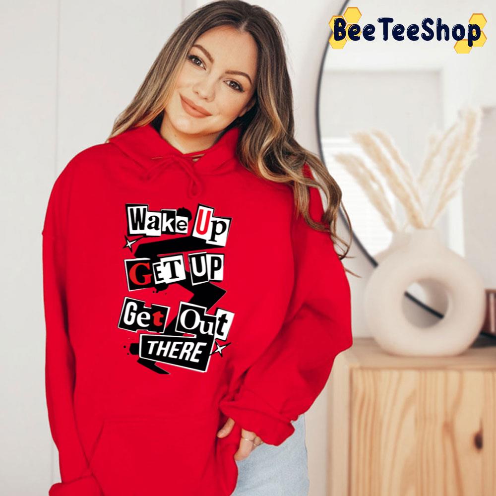 Persona 5 Wake Up Get Up Get Out There Trending Unisex T-Shirt Persona 5 Wake Up Get Up Get Out There Trending Unisex T-Shirt