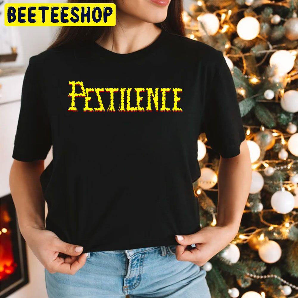 Pestilence Logo Font Funny Vintage Art Trending Unisex Hoodie Pestilence Logo Font Funny Vintage Art Trending Unisex Hoodie