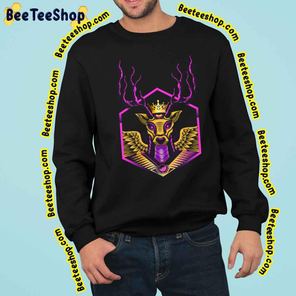 Pharaoh Deer King Cool Logo Graphic Art Trending Unisex Sweatshirt Pharaoh Deer King Cool Logo Graphic Art Trending Unisex Sweatshirt