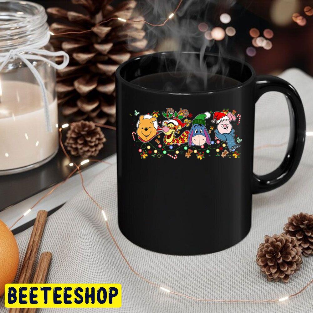 Pooh Tigger Eeyore And Piglet Christmas Trending Unisex Hoodie Pooh Tigger Eeyore And Piglet Christmas Trending Unisex Hoodie