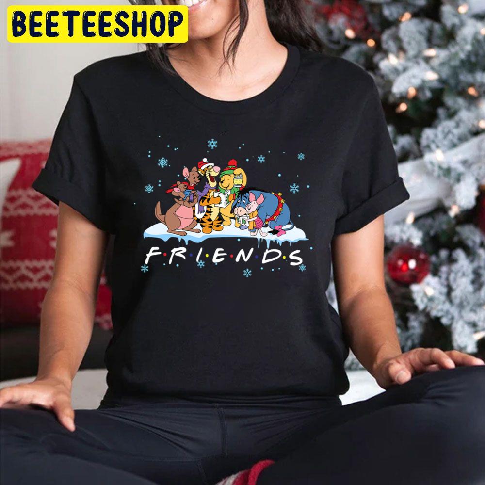 Pooh Tigger Piglet Eeyore Friends Christmas Trending Unisex Hoodie Pooh Tigger Piglet Eeyore Friends Christmas Trending Unisex Hoodie