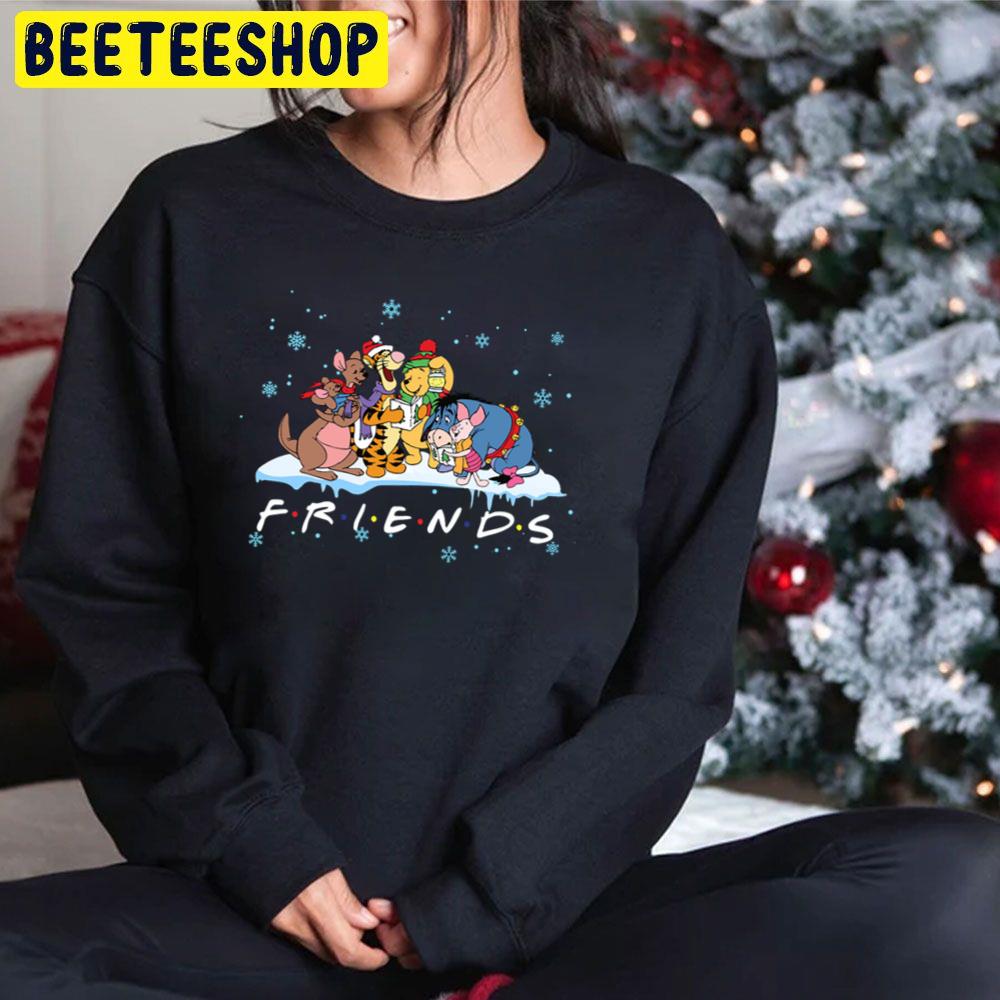 Pooh Tigger Piglet Eeyore Friends Christmas Trending Unisex Hoodie Pooh Tigger Piglet Eeyore Friends Christmas Trending Unisex Hoodie