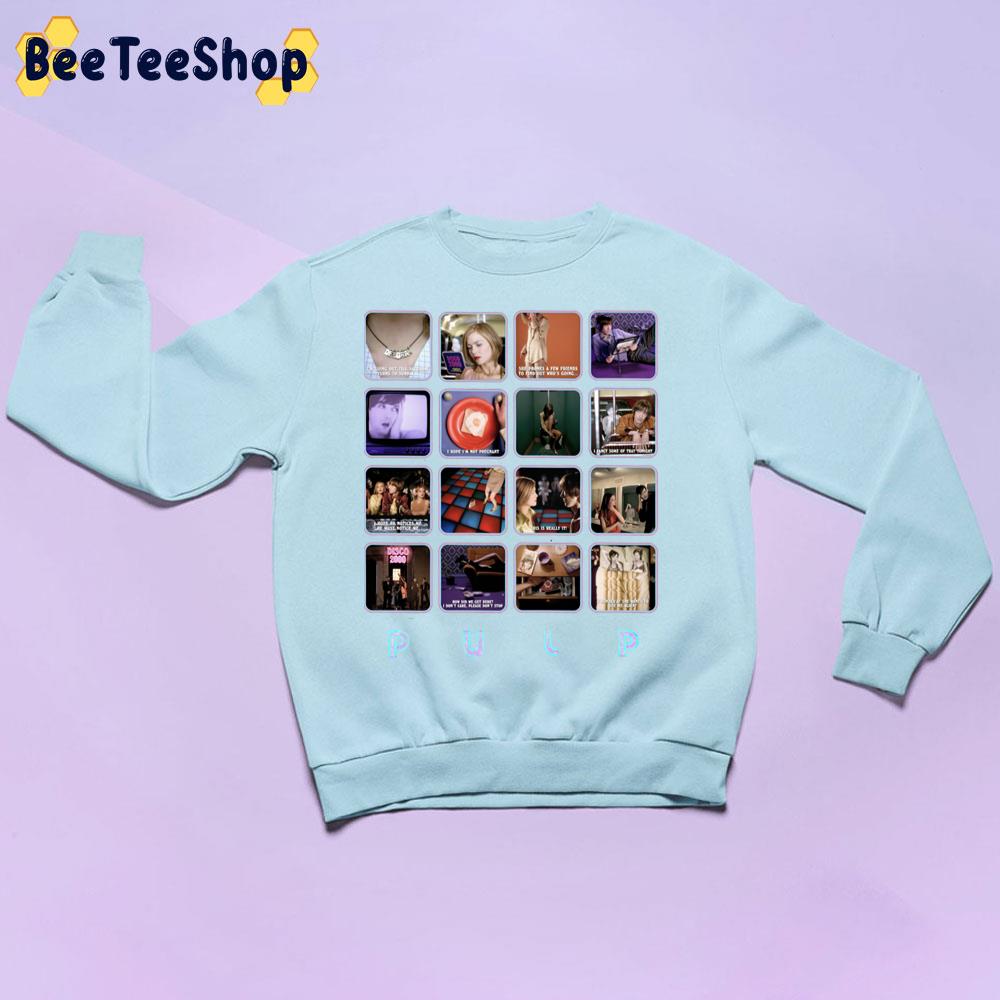 Pop Art Pulp Disco 2000 Trending Unisex Sweatshirt Pop Art Pulp Disco 2000 Trending Unisex Sweatshirt