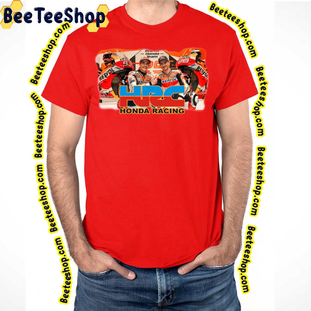Poster Honda Racing Car Colorful Art Trending Unisex T-Shirt Poster Honda Racing Car Colorful Art Trending Unisex T-Shirt