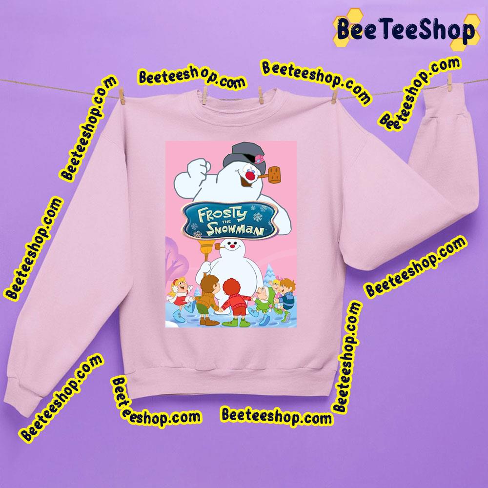 Poster Of Frosty The Snowman (1969) Unisex Shirt Poster Of Frosty The Snowman (1969) Unisex Shirt