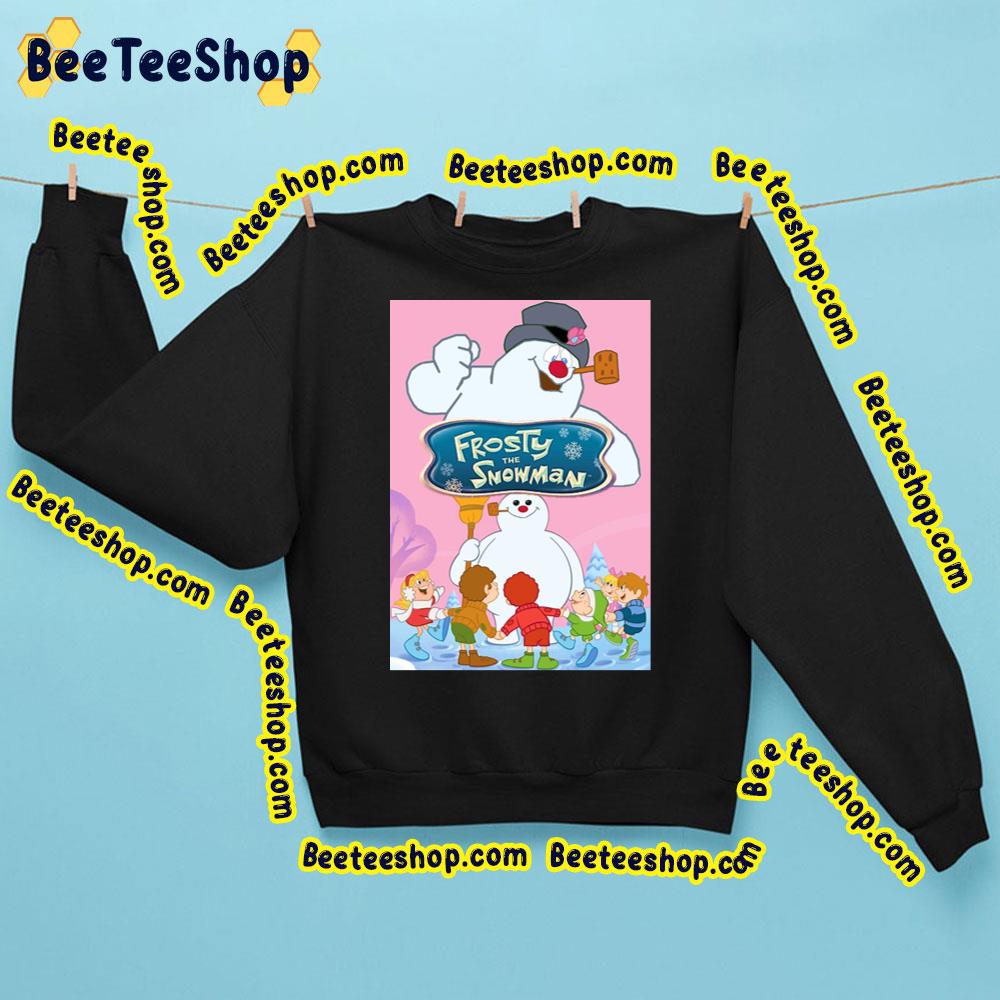 Poster Of Frosty The Snowman (1969) Unisex Shirt Poster Of Frosty The Snowman (1969) Unisex Shirt