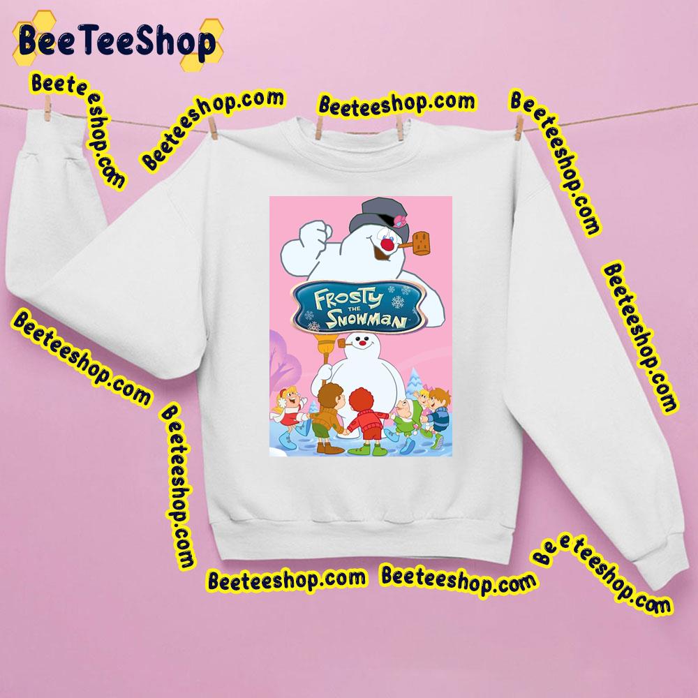 Poster Of Frosty The Snowman (1969) Unisex Shirt Poster Of Frosty The Snowman (1969) Unisex Shirt