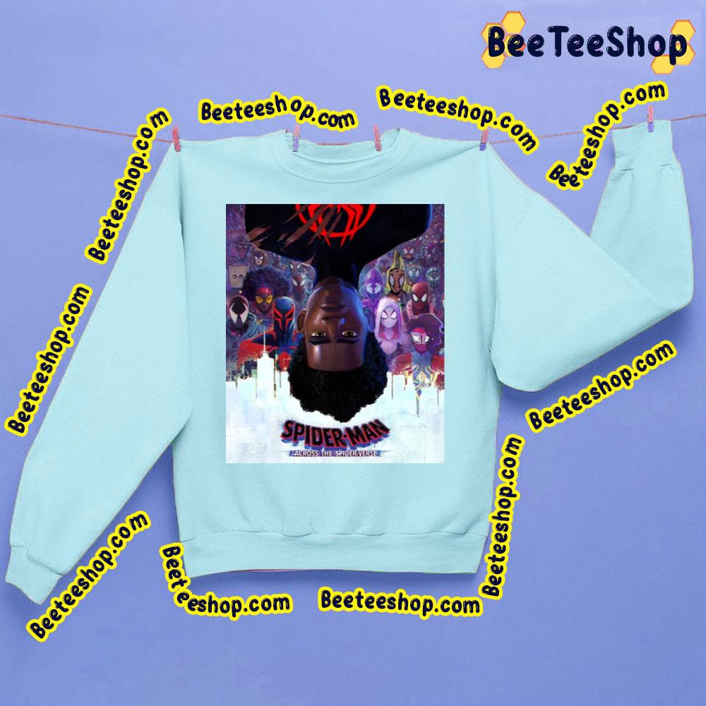 Poster Spider-Man Across The Spider Verse Trending Unisex Sweatshirt Poster Spider-Man Across The Spider Verse Trending Unisex Sweatshirt