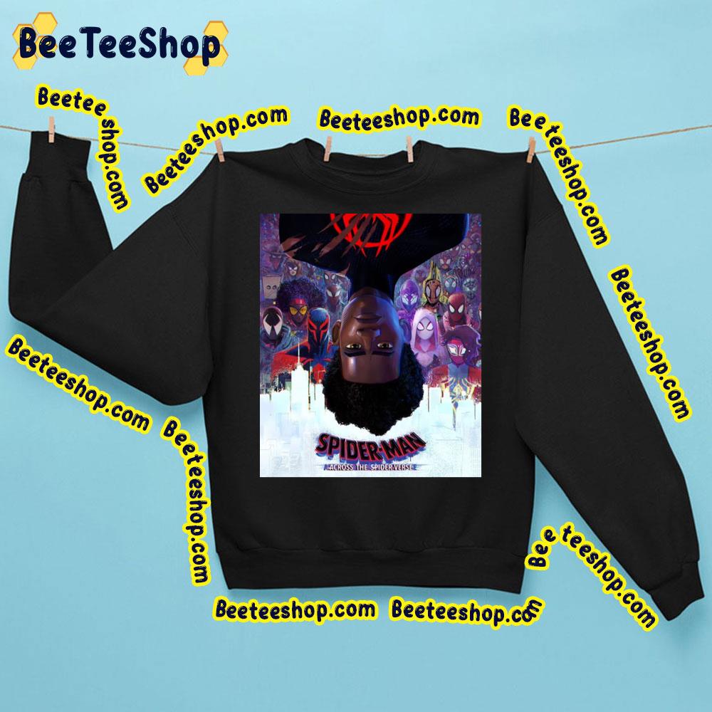 Poster Spider-Man Across The Spider Verse Trending Unisex Sweatshirt Poster Spider-Man Across The Spider Verse Trending Unisex Sweatshirt
