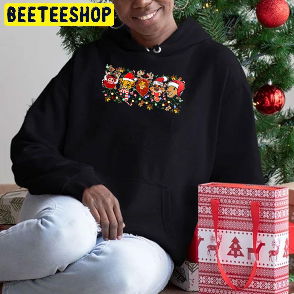 Pumbaa Simba Mufasa Timon Lion King Christmas Trending Unisex Hoodie Pumbaa Simba Mufasa Timon Lion King Christmas Trending Unisex Hoodie