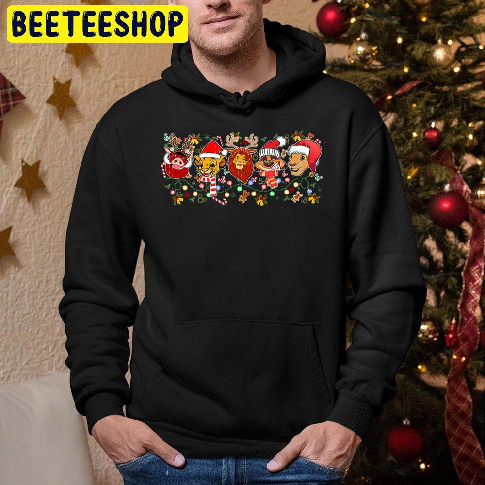 Pumbaa Simba Mufasa Timon Lion King Christmas Trending Unisex Hoodie Pumbaa Simba Mufasa Timon Lion King Christmas Trending Unisex Hoodie