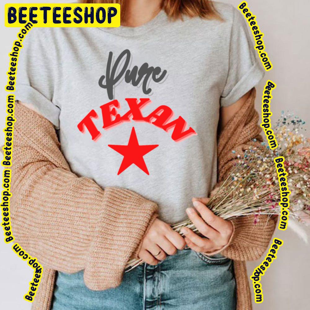 Pure Texan Grey And Red Art Trending Unisex T-Shirt Pure Texan Grey And Red Art Trending Unisex T-Shirt