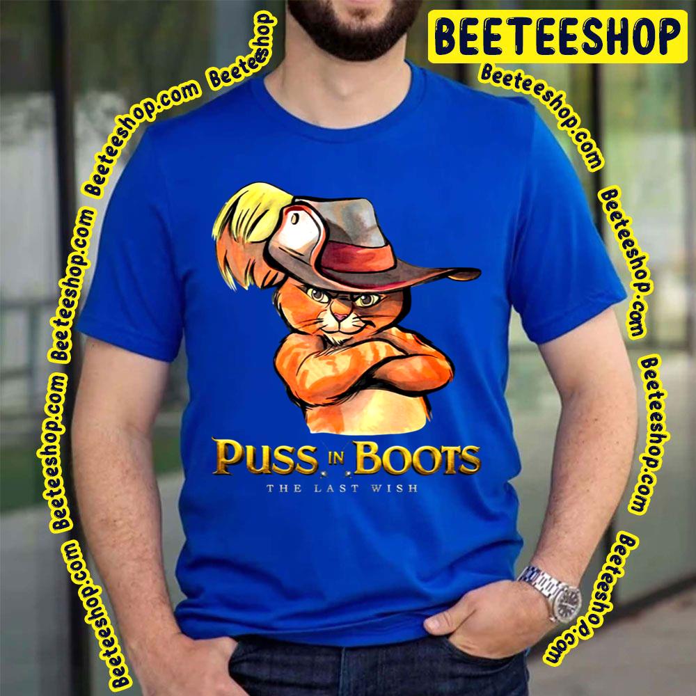 Puss In Boots The Last Wish Cute Art Logo For Fans Trending Unisex T-Shirt Puss In Boots The Last Wish Cute Art Logo For Fans Trending Unisex T-Shirt