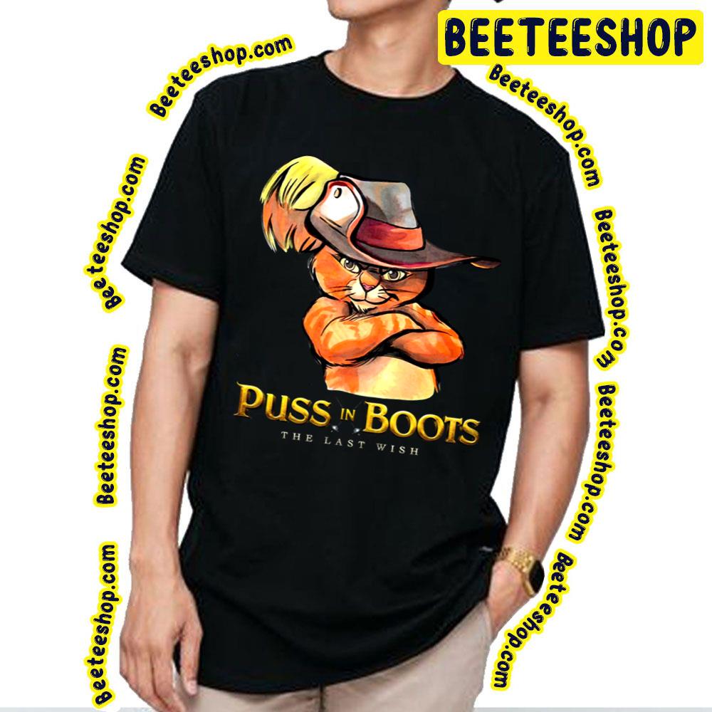 Puss In Boots The Last Wish Cute Art Logo For Fans Trending Unisex T-Shirt Puss In Boots The Last Wish Cute Art Logo For Fans Trending Unisex T-Shirt