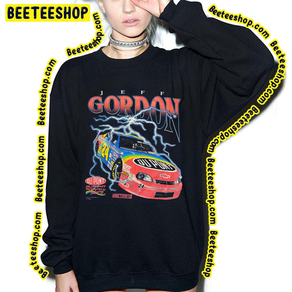 Racing Car Jeff Gordon Racing 24 Lighting Retro Art Trending Unisex Sweatshirt Racing Car Jeff Gordon Racing 24 Lighting Retro Art Trending Unisex Sweatshirt