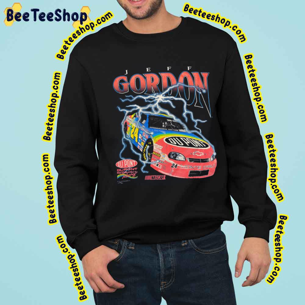 Racing Car Jeff Gordon Racing 24 Lighting Retro Art Trending Unisex Sweatshirt Racing Car Jeff Gordon Racing 24 Lighting Retro Art Trending Unisex Sweatshirt