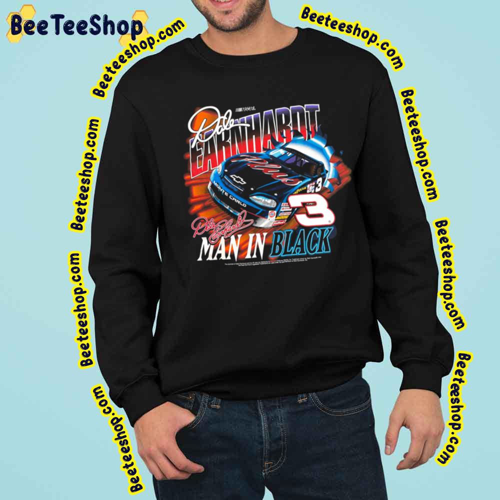 Racing Car Of Dale Earnhardt Man In Black 3 Trending Unisex Sweatshirt Racing Car Of Dale Earnhardt Man In Black 3 Trending Unisex Sweatshirt