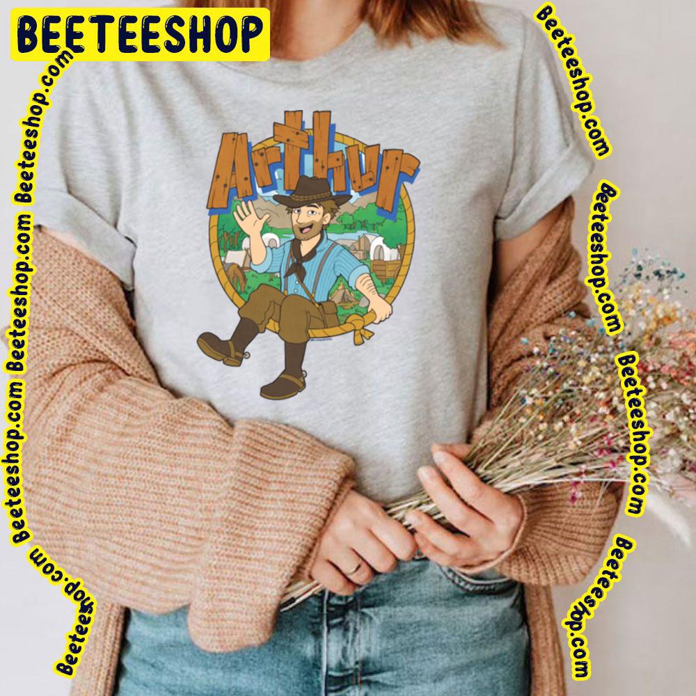 Red Dead Redemption Cartoon Art Trending Unisex T-Shirt Red Dead Redemption Cartoon Art Trending Unisex T-Shirt