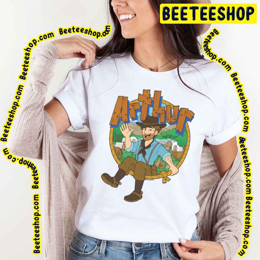 Red Dead Redemption Cartoon Art Trending Unisex T-Shirt Red Dead Redemption Cartoon Art Trending Unisex T-Shirt