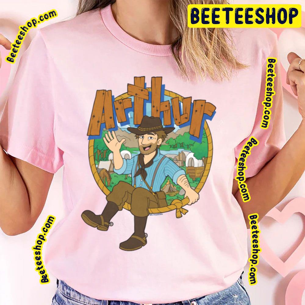 Red Dead Redemption Cartoon Art Trending Unisex T-Shirt Red Dead Redemption Cartoon Art Trending Unisex T-Shirt