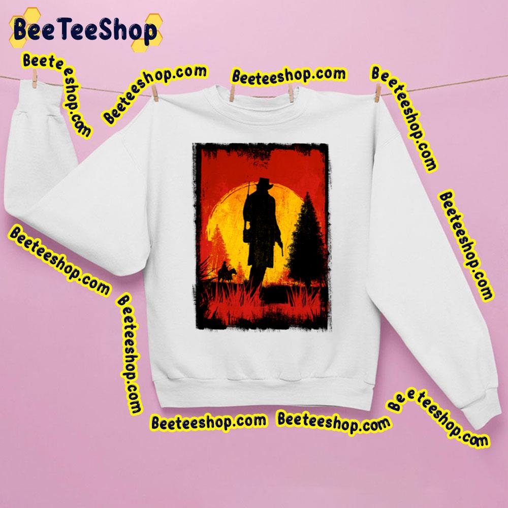 Red Dead Redemption Vintage Art Trending Unisex Sweatshirt Red Dead Redemption Vintage Art Trending Unisex Sweatshirt