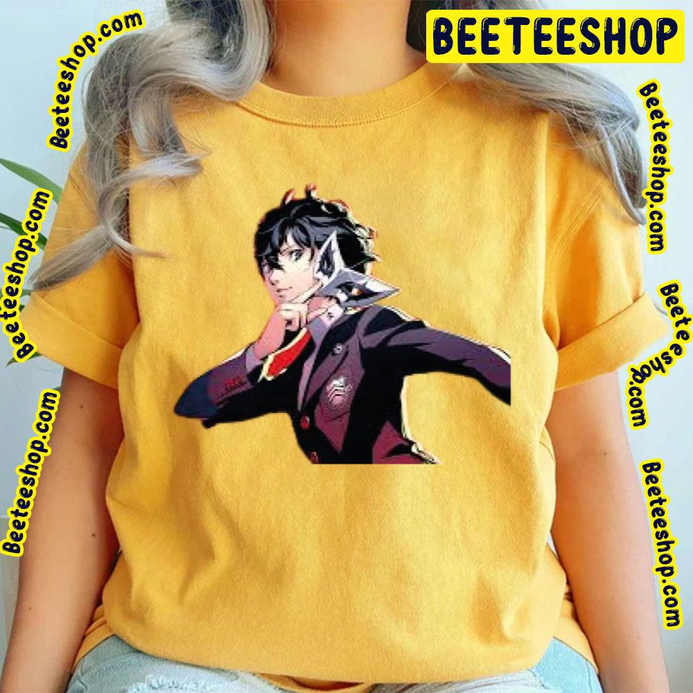 Ren Amamiya Persona 5 Royal Game Trending Unisex T-Shirt Ren Amamiya Persona 5 Royal Game Trending Unisex T-Shirt
